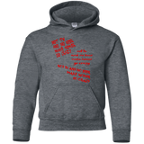 Sweatshirts Dark Heather / YS HOMER CRAZY Youth Hoodie