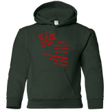 Sweatshirts Forest Green / YS HOMER CRAZY Youth Hoodie