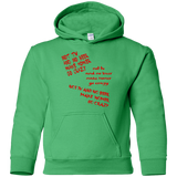 Sweatshirts Irish Green / YS HOMER CRAZY Youth Hoodie