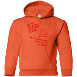Sweatshirts Orange / YS HOMER CRAZY Youth Hoodie