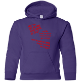 Sweatshirts Purple / YS HOMER CRAZY Youth Hoodie