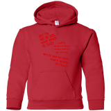 Sweatshirts Red / YS HOMER CRAZY Youth Hoodie