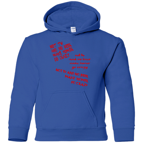 Sweatshirts Royal / YS HOMER CRAZY Youth Hoodie