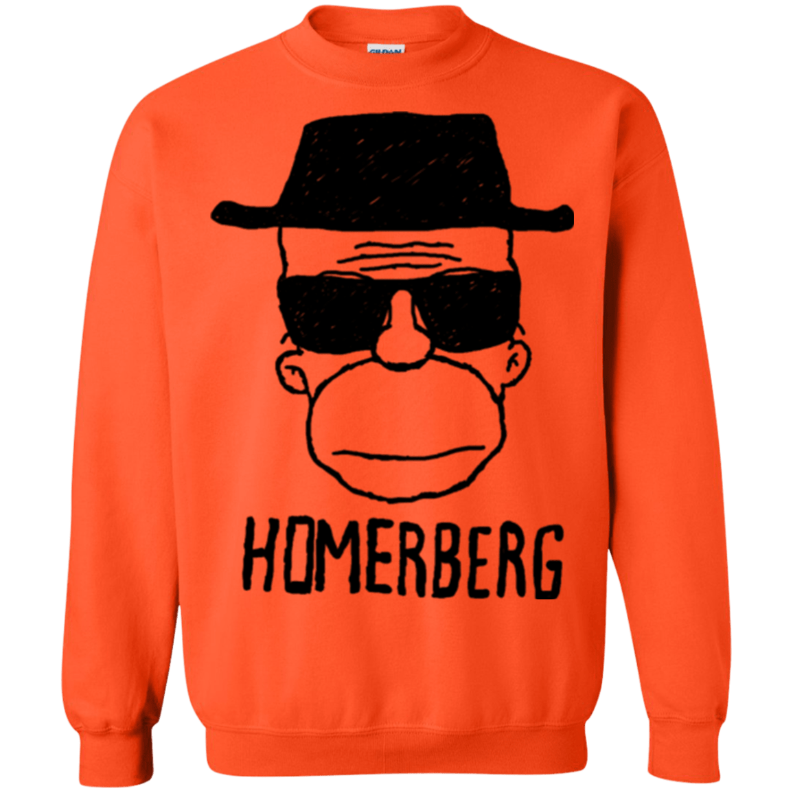 Sweatshirts Orange / Small Homerberg Crewneck Sweatshirt