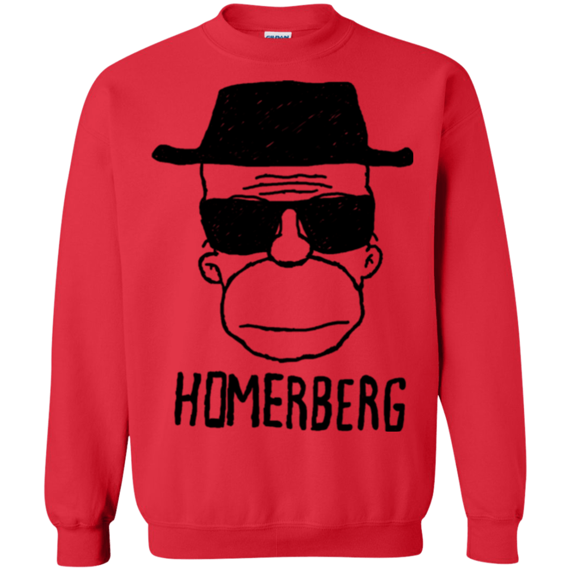 Sweatshirts Red / Small Homerberg Crewneck Sweatshirt