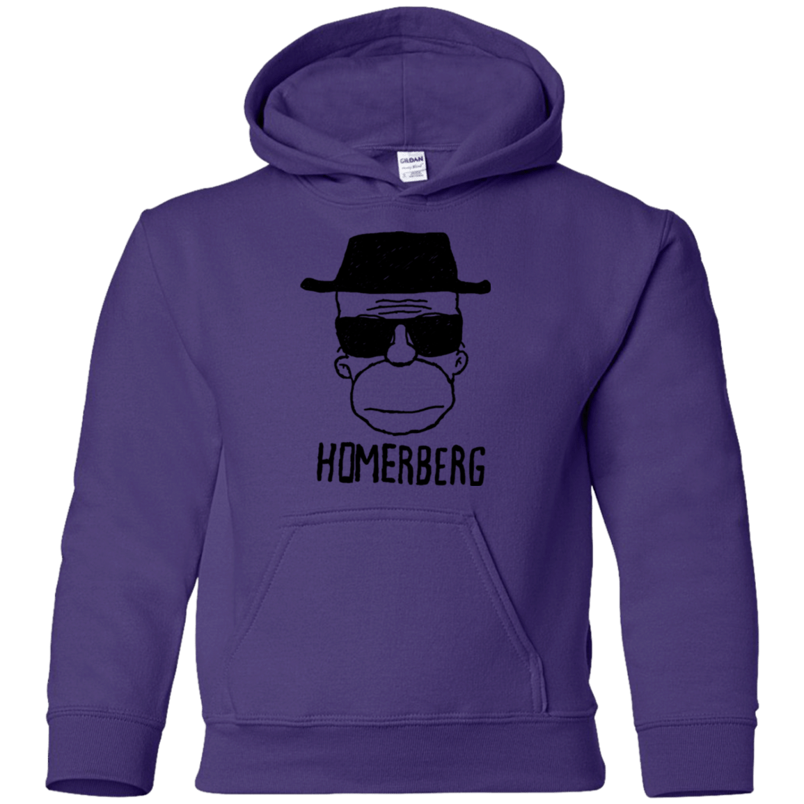 Sweatshirts Purple / YS Homerberg Youth Hoodie