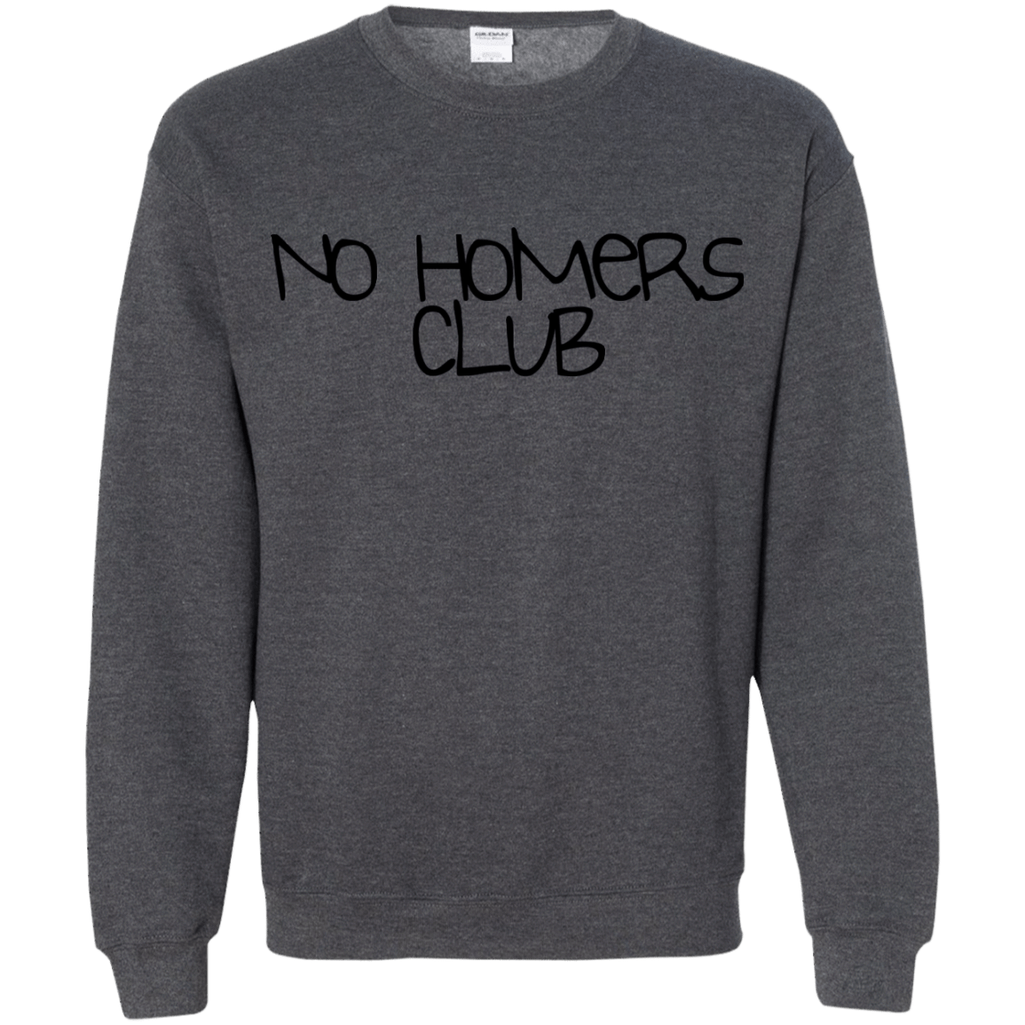 Sweatshirts Dark Heather / S Homers Crewneck Sweatshirt