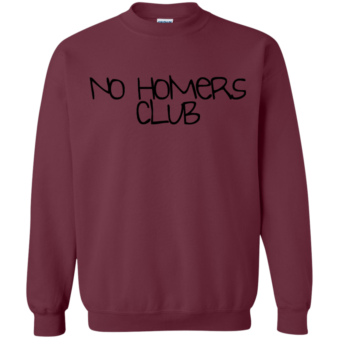 Sweatshirts Maroon / S Homers Crewneck Sweatshirt