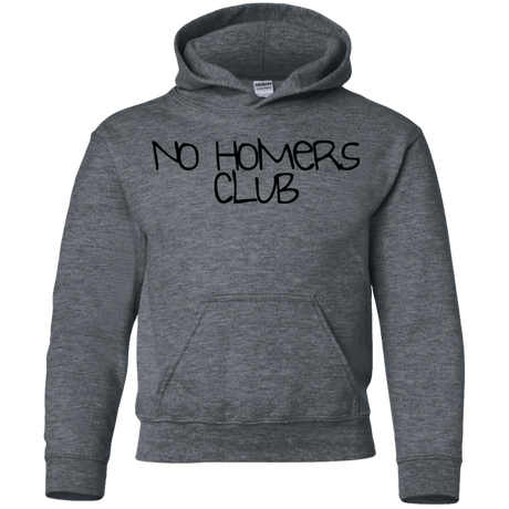 Sweatshirts Dark Heather / YS Homers Youth Hoodie