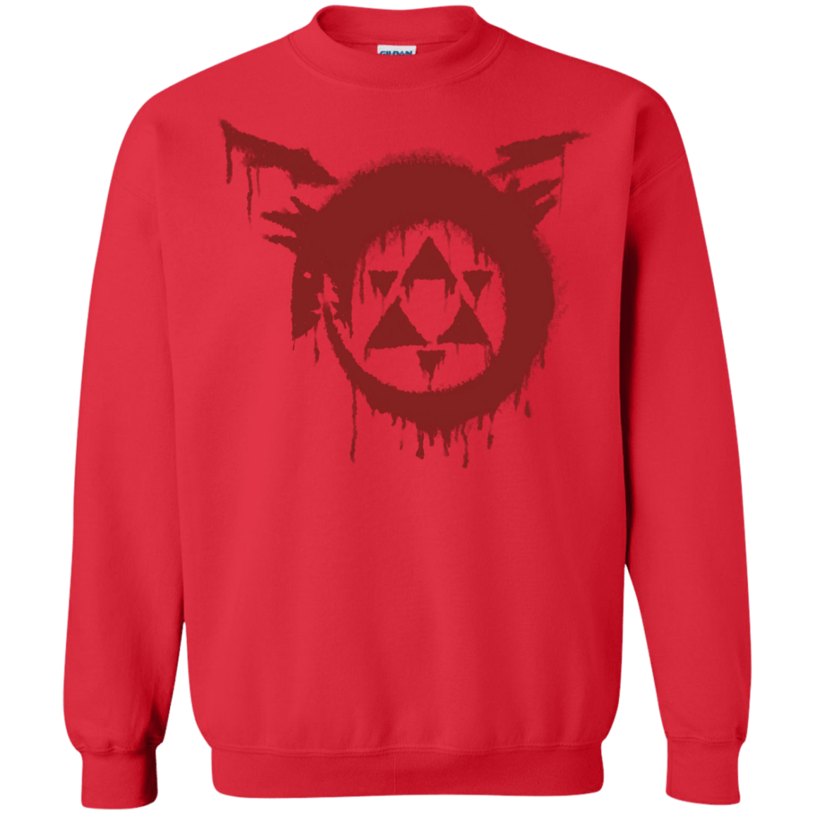 Sweatshirts Red / S Homunculus Crewneck Sweatshirt