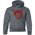 Sweatshirts Dark Heather / YS Homunculus Youth Hoodie