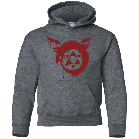 Sweatshirts Dark Heather / YS Homunculus Youth Hoodie