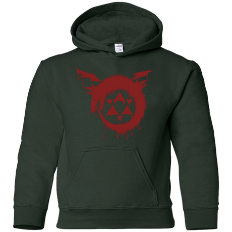 Sweatshirts Forest Green / YS Homunculus Youth Hoodie