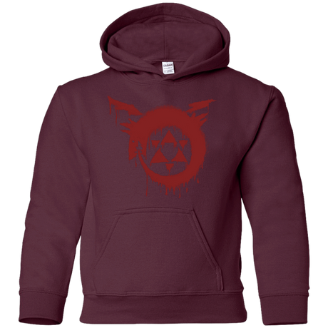 Sweatshirts Maroon / YS Homunculus Youth Hoodie