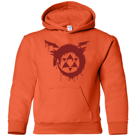 Sweatshirts Orange / YS Homunculus Youth Hoodie