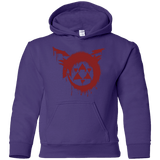 Sweatshirts Purple / YS Homunculus Youth Hoodie