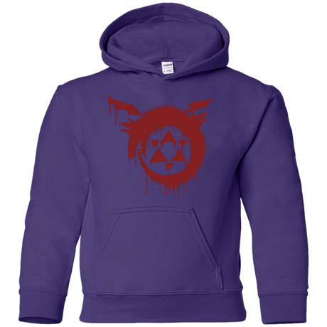 Sweatshirts Purple / YS Homunculus Youth Hoodie