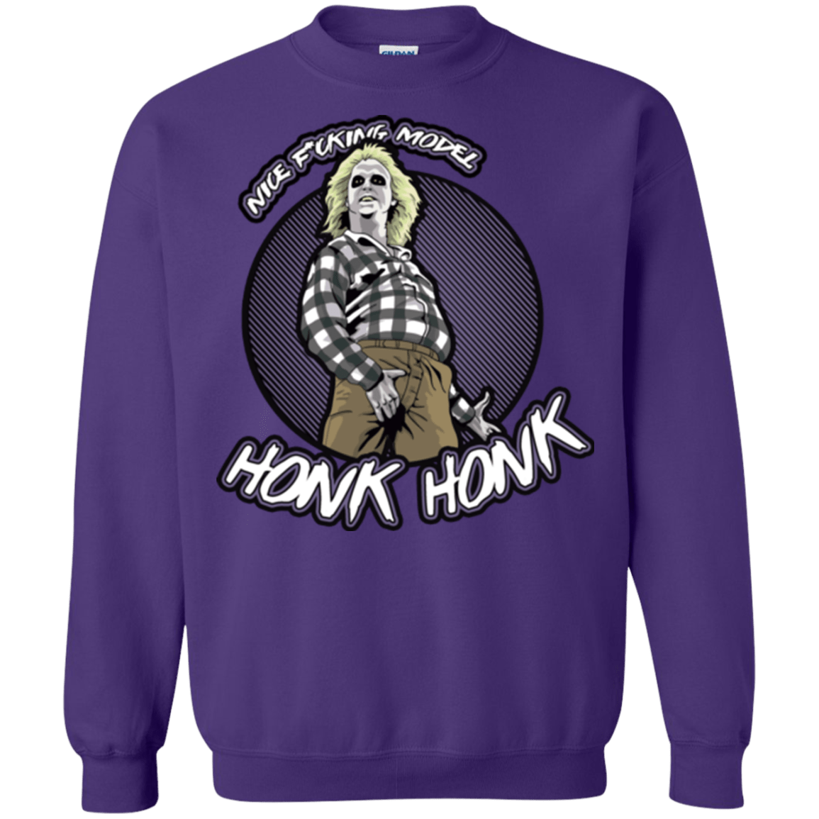 Sweatshirts Purple / Small Honk Honk Crewneck Sweatshirt