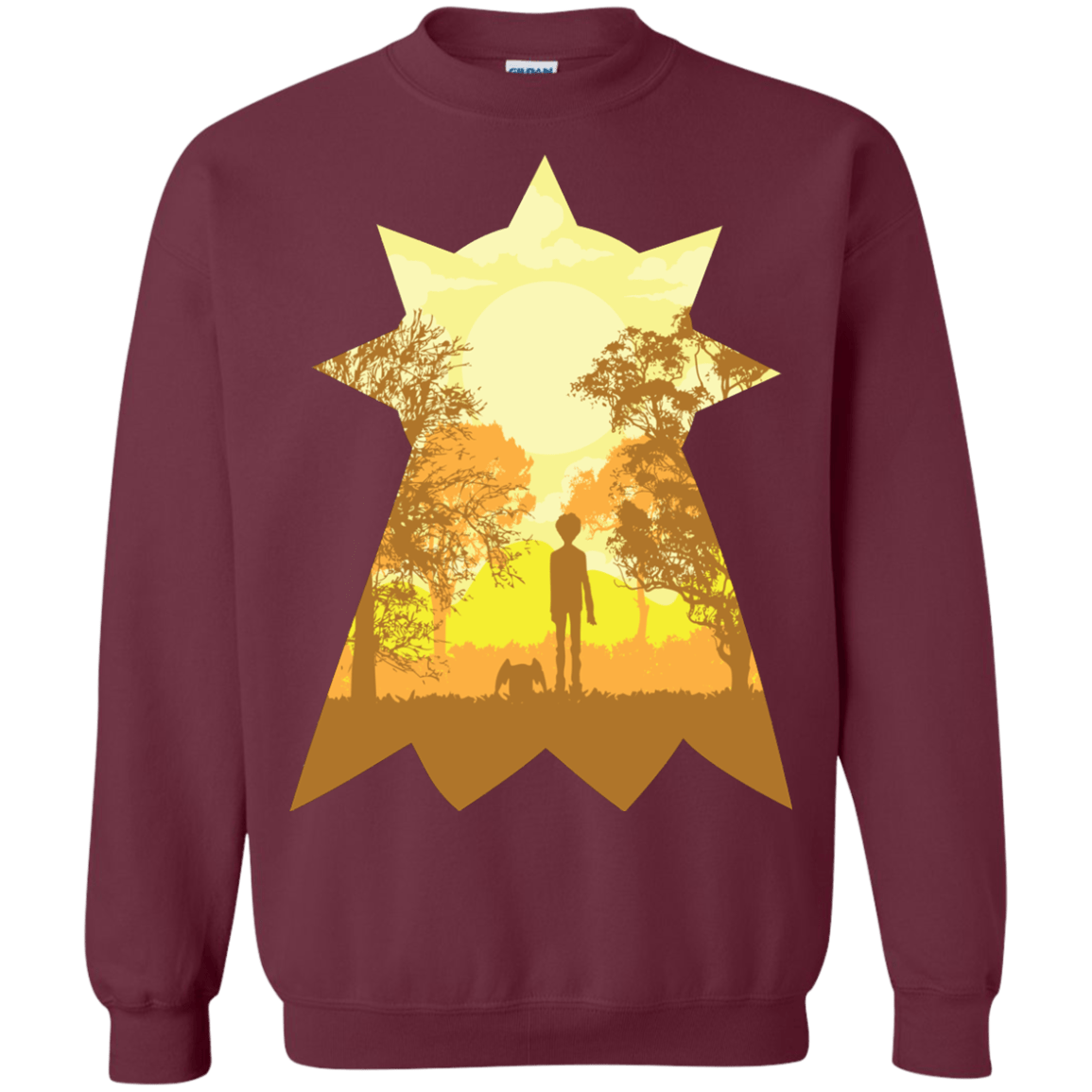 Sweatshirts Maroon / S Hope Crewneck Sweatshirt