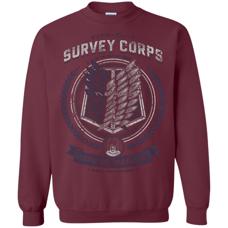 Sweatshirts Maroon / Small Hope of Mankind Crewneck Sweatshirt