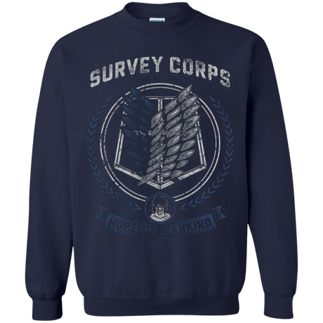 Sweatshirts Navy / Small Hope of Mankind Crewneck Sweatshirt