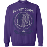 Sweatshirts Purple / Small Hope of Mankind Crewneck Sweatshirt