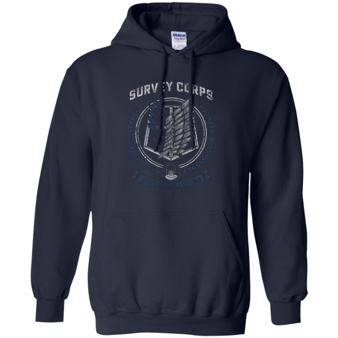 Sweatshirts Navy / Small Hope of Mankind Pullover Hoodie