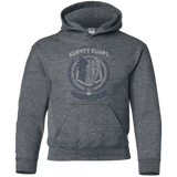Sweatshirts Dark Heather / YS Hope of Mankind Youth Hoodie