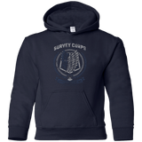 Sweatshirts Navy / YS Hope of Mankind Youth Hoodie