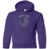 Sweatshirts Purple / YS Hope of Mankind Youth Hoodie