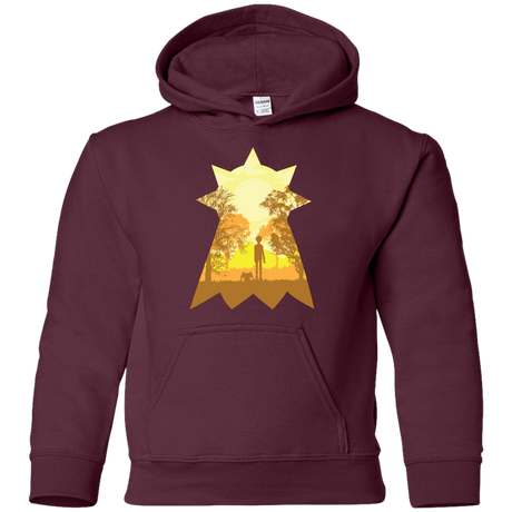 Sweatshirts Maroon / YS Hope Youth Hoodie