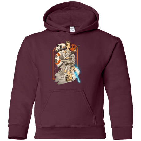 Sweatshirts Maroon / YS Hope Youth Hoodie