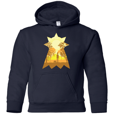 Sweatshirts Navy / YS Hope Youth Hoodie