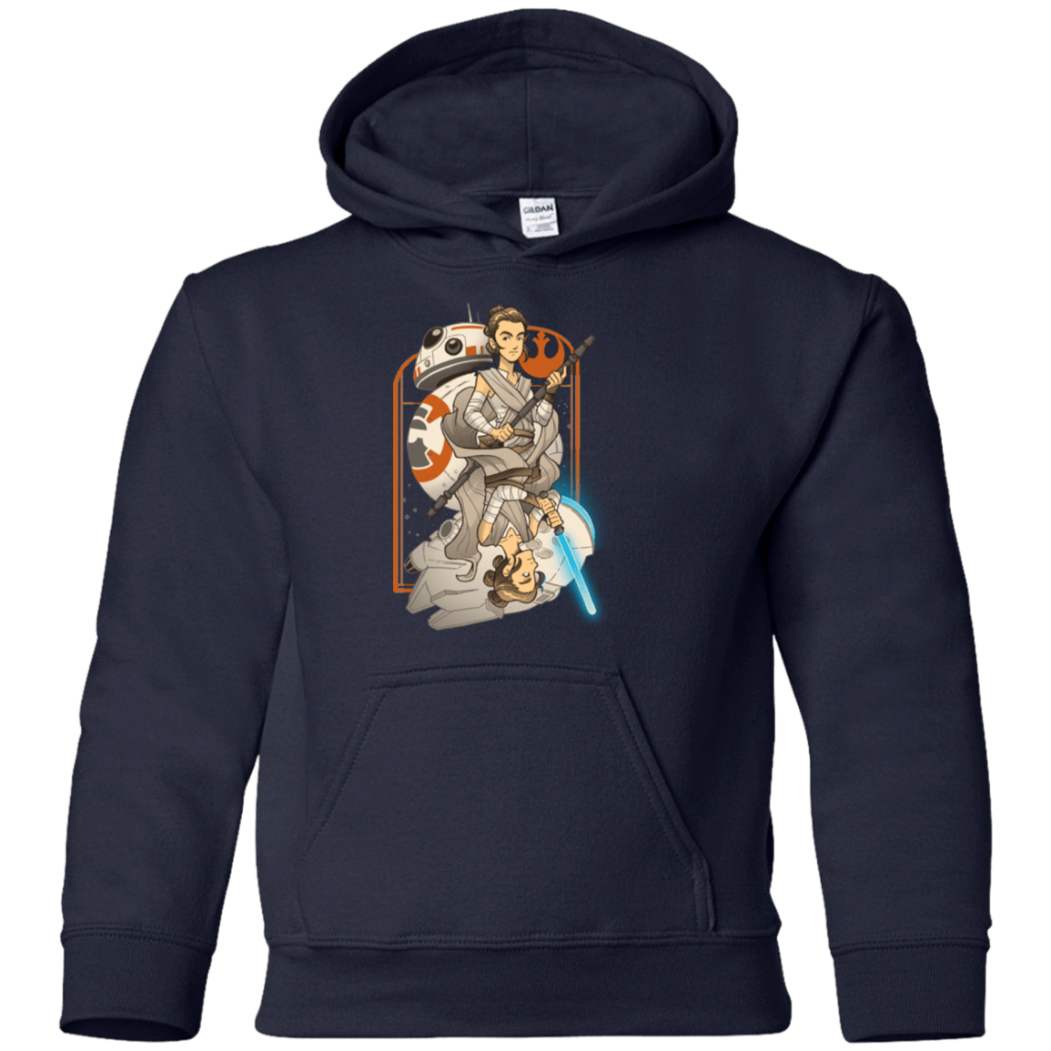 Sweatshirts Navy / YS Hope Youth Hoodie