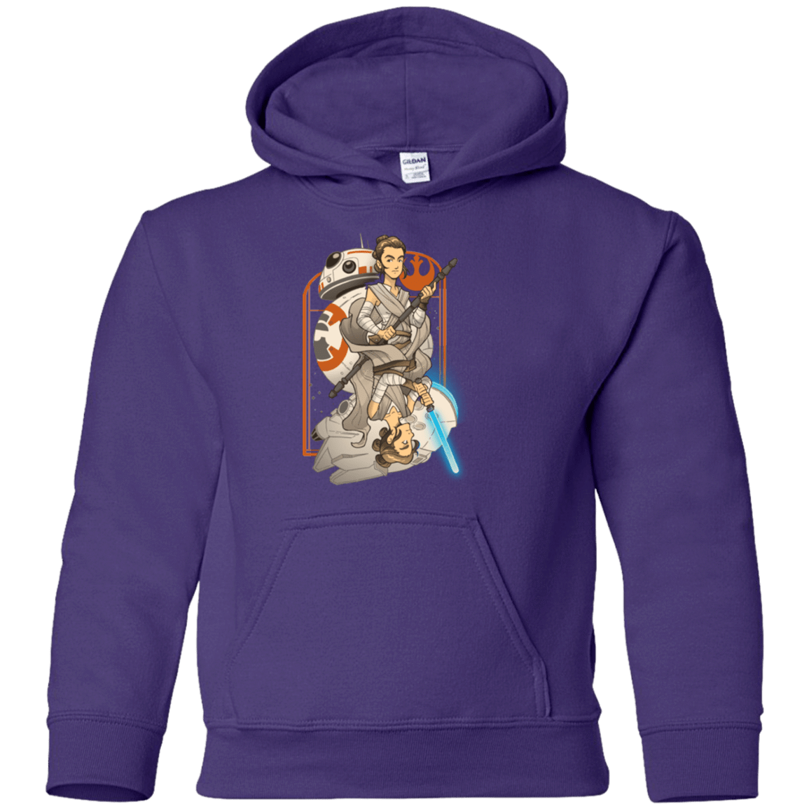 Sweatshirts Purple / YS Hope Youth Hoodie