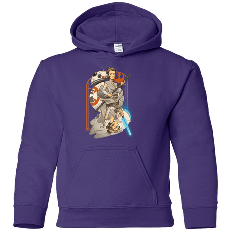 Sweatshirts Purple / YS Hope Youth Hoodie