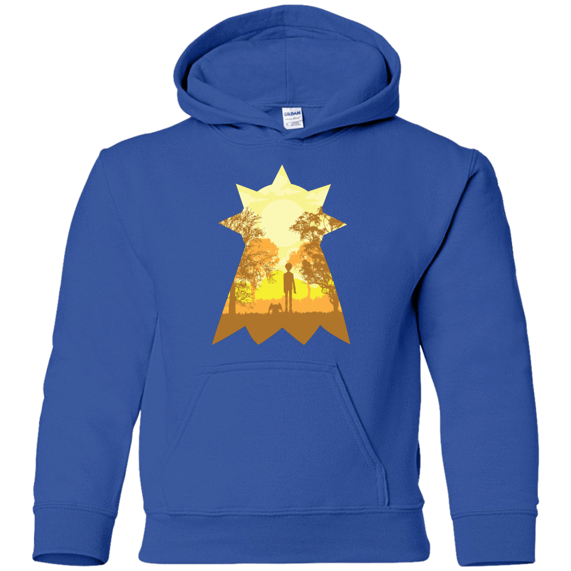 Sweatshirts Royal / YS Hope Youth Hoodie