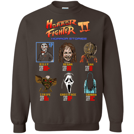 Sweatshirts Dark Chocolate / Small Horror Fighter 2 Crewneck Sweatshirt