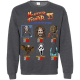 Sweatshirts Dark Heather / Small Horror Fighter 2 Crewneck Sweatshirt