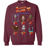 Sweatshirts Maroon / Small Horror Fighter 2 Crewneck Sweatshirt