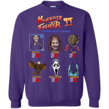 Sweatshirts Purple / Small Horror Fighter 2 Crewneck Sweatshirt