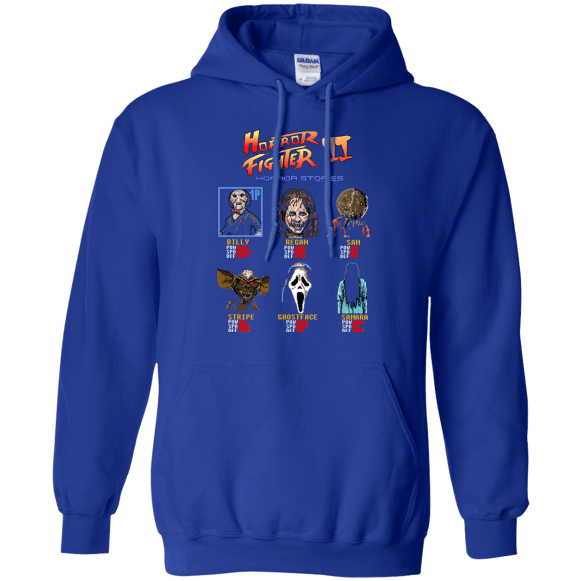 Sweatshirts Royal / Small Horror Fighter 2 Pullover Hoodie