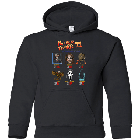 Sweatshirts Black / YS Horror Fighter 2 Youth Hoodie