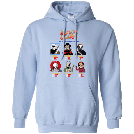 Sweatshirts Light Blue / Small Horror Fighter Pullover Hoodie