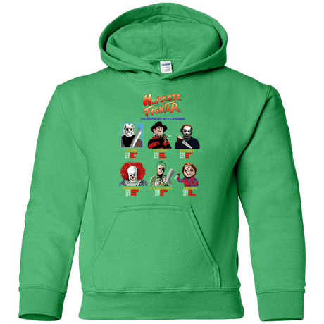 Sweatshirts Irish Green / YS Horror Fighter Youth Hoodie