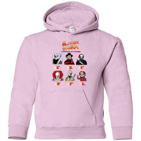 Sweatshirts Light Pink / YS Horror Fighter Youth Hoodie
