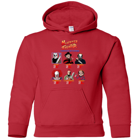 Sweatshirts Red / YS Horror Fighter Youth Hoodie