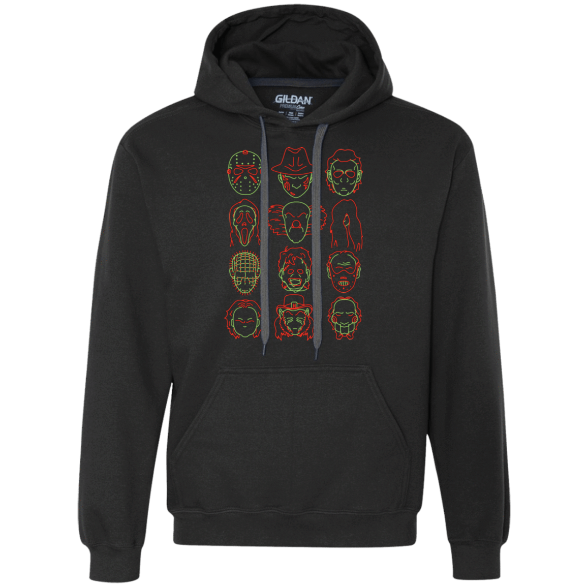 Sweatshirts Black / Small HORROR HEADS Premium Fleece Hoodie