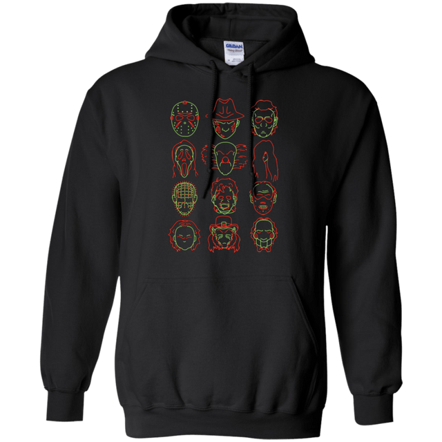 Sweatshirts Black / Small HORROR HEADS Pullover Hoodie