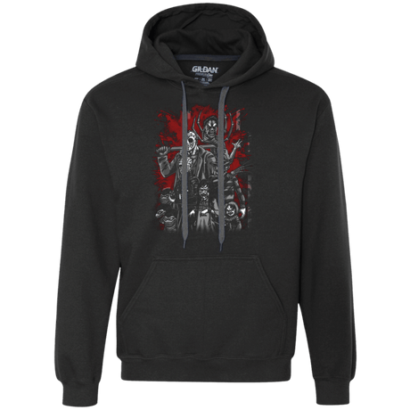 Sweatshirts Black / Small Horror League Color Premium Fleece Hoodie